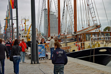 Galerie 6, Promenade in Bremerhaven, Columbuskaje
